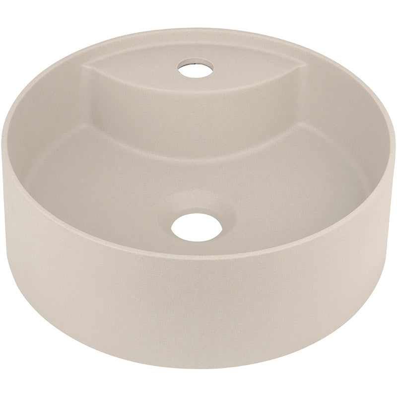Silia Granit Håndvask ø360mm med hanehul - Flere farver