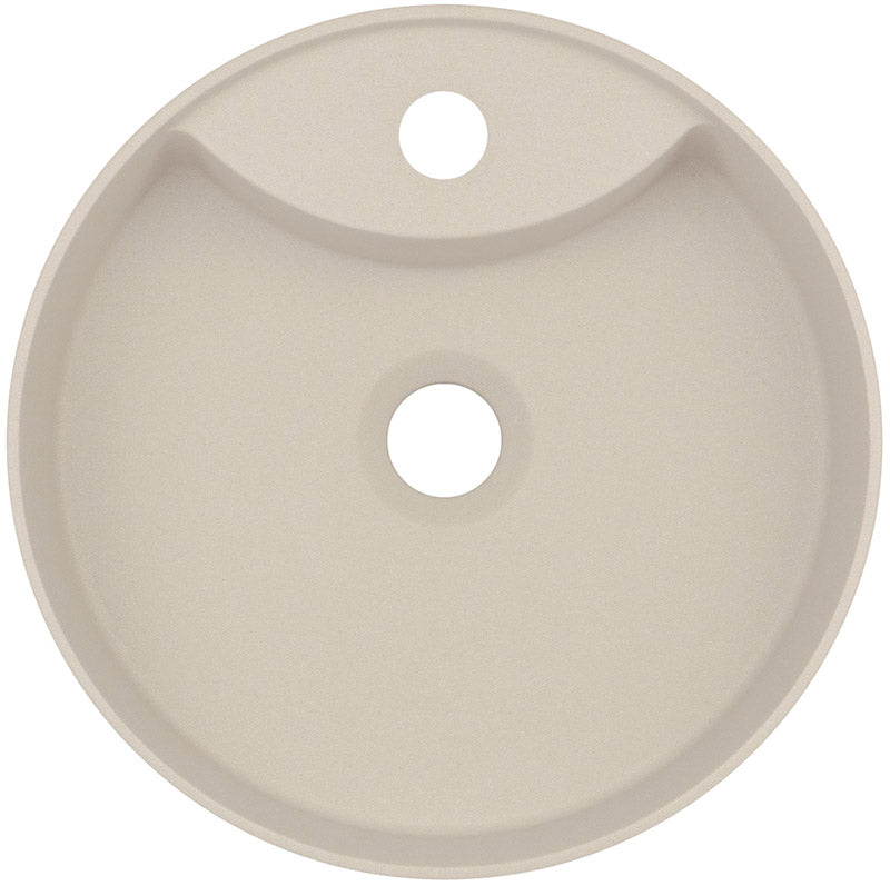 Silia Granit Håndvask ø360mm med hanehul - Flere farver