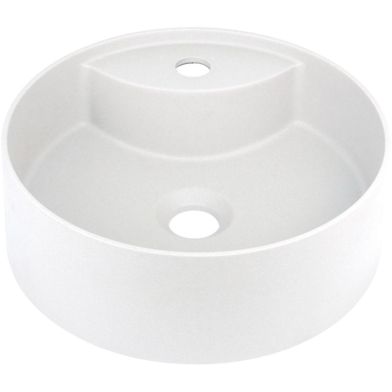 Silia Granit Håndvask ø360mm med hanehul - Flere farver