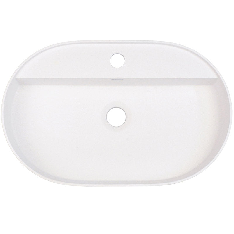 Silia Håndvask Topmonteret med hanehul - Flere farver