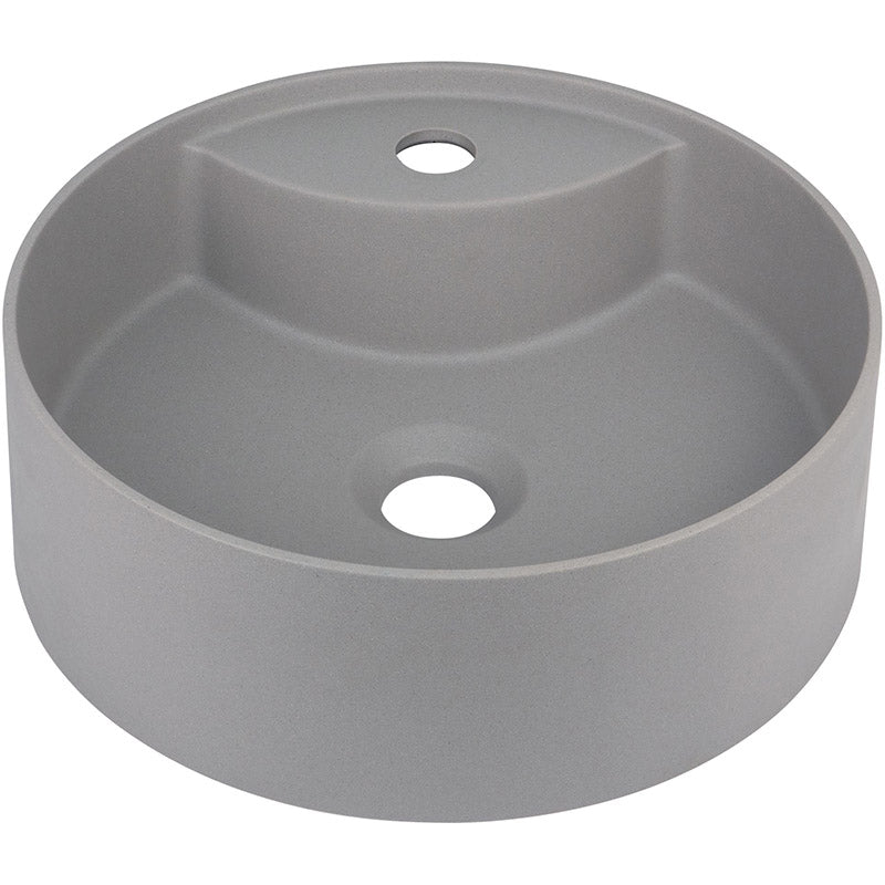 Silia Granit Håndvask ø360mm med hanehul - Flere farver