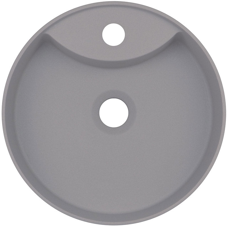 Silia Granit Håndvask ø360mm med hanehul - Flere farver