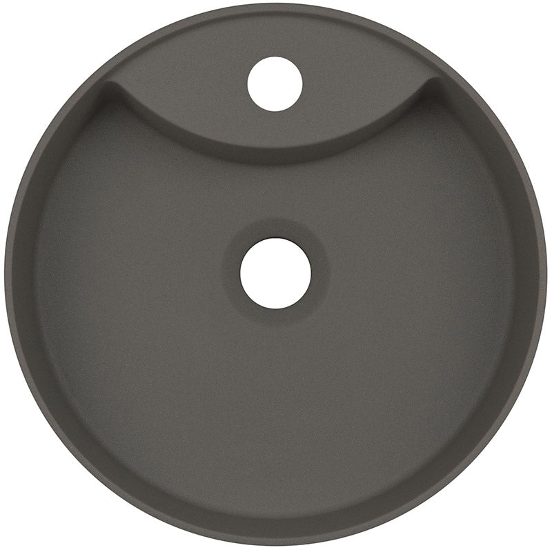 Silia Granit Håndvask ø360mm med hanehul - Flere farver