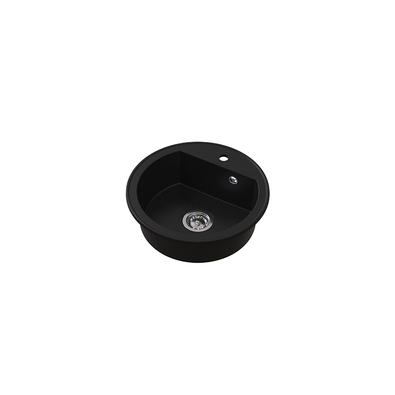 Homevello Digit R – Rund Granitvask i Stilrent Design