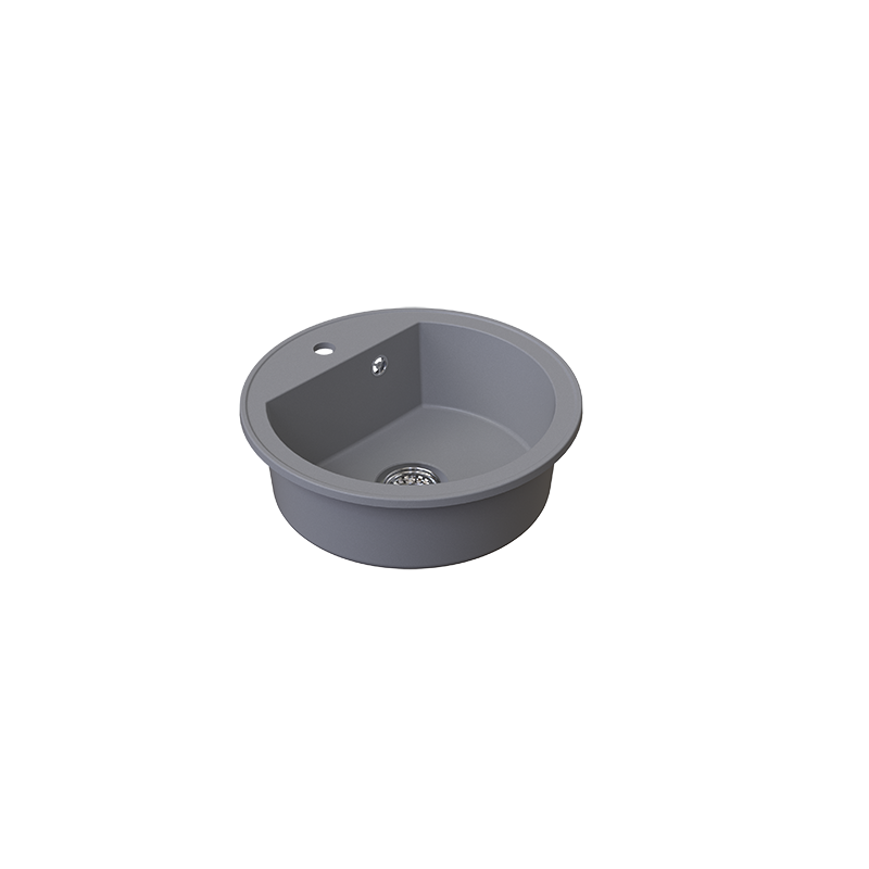 Homevello Digit R – Rund Granitvask i Stilrent Design