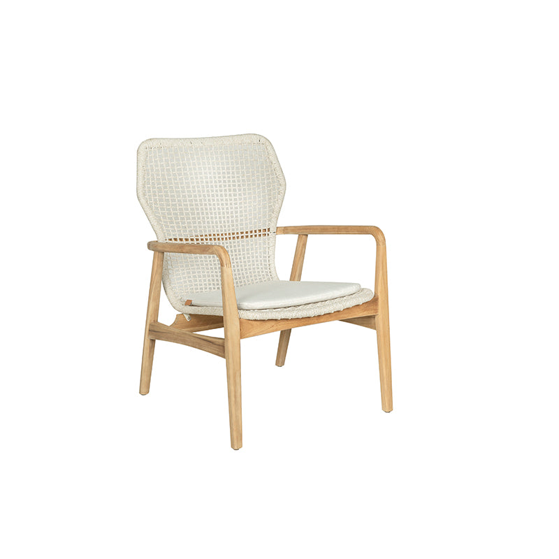 InOut Living Knysna Lounge Chair KN01 – FSC Teak & Flettet Reb