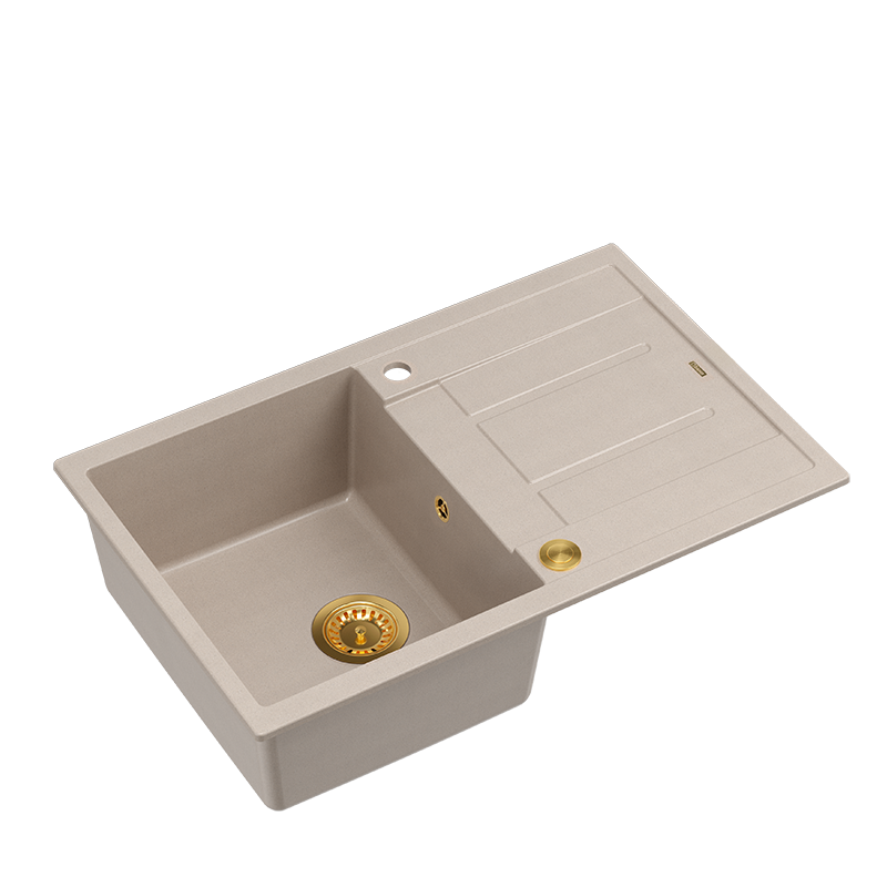 Quadron Morgan 111 Granitvask 78x50 cm – Pearl Beige - Limited Edition