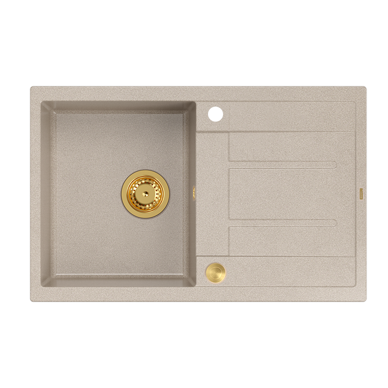 Quadron Morgan 111 Granitvask 78x50 cm – Pearl Beige - Limited Edition