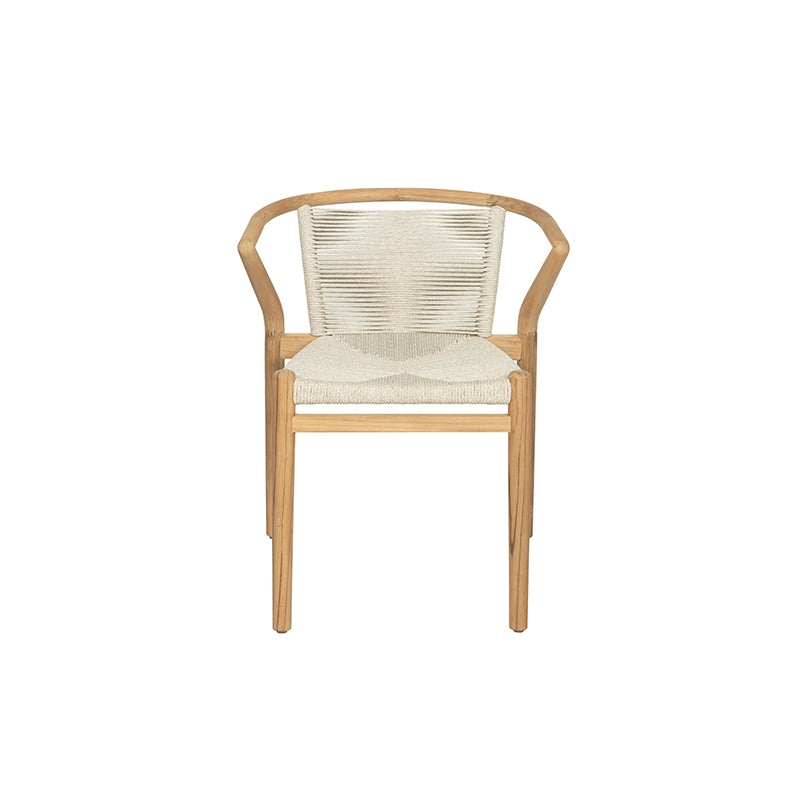 InOut Living Nara Dining Chair NA02 – Teak & Flettet Reb