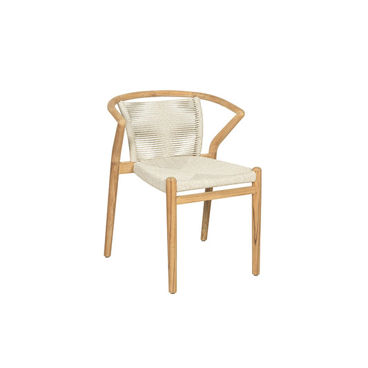 InOut Living Nara Dining Chair NA02 – Teak & Flettet Reb
