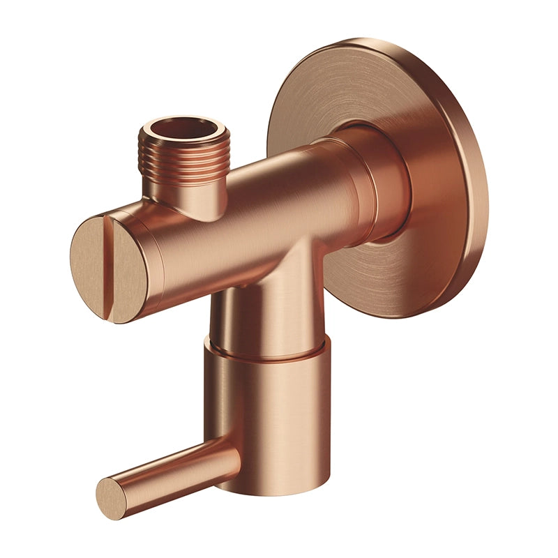 Vinkel Stopventil 1/2" x 3/8" - mange farver