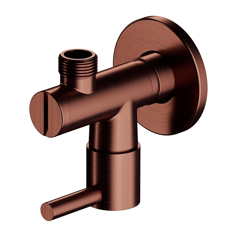 Vinkel Stopventil 1/2" x 3/8" - mange farver