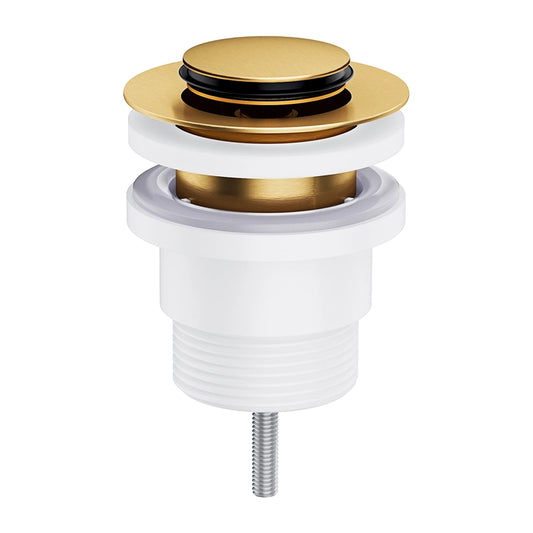 Omnires Click-Clack Bundventil – Til Vask & Bidet m/u Overløb