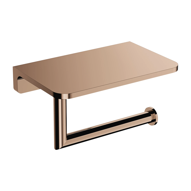 Omnires Modern Project Toiletrulleholder m. Hylde – 11 Farver