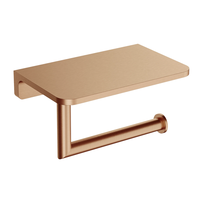 Omnires Modern Project Toiletrulleholder m. Hylde – 11 Farver