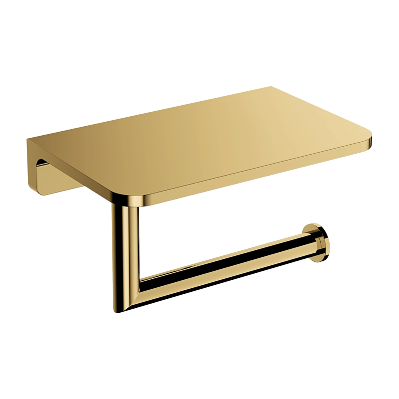 Omnires Modern Project Toiletrulleholder m. Hylde – 11 Farver