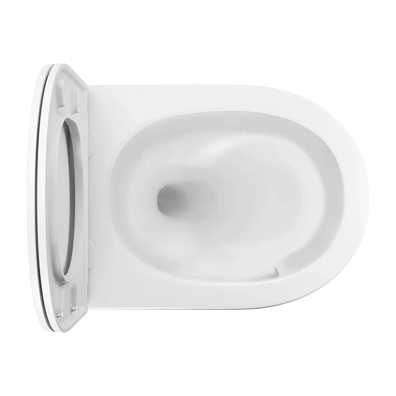 Omnires Ottawa Comfort – Væghængt Toilet i Mathvid med softclosesæde og Silent Power™