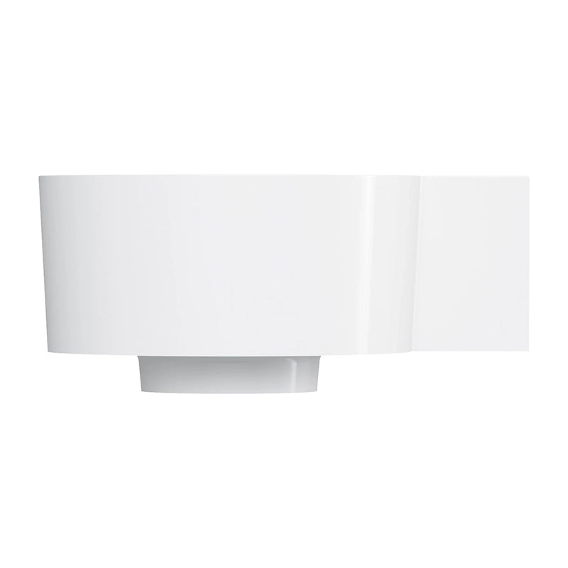 Ovo M+ Håndvask 33x34 cm Højre | Top- & væghængt design - Flere farver