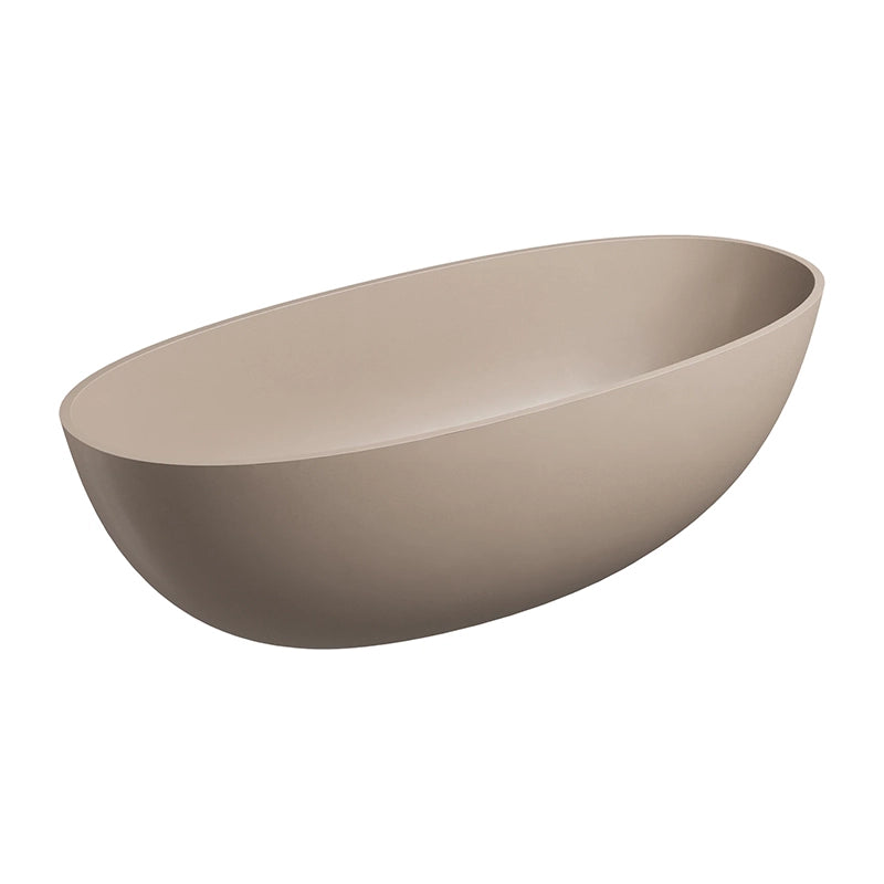 Omnires Shell M+ Fritstående Badekar 175x78 cm – Moderne Komposit