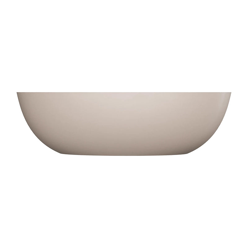 Omnires Shell M+ Fritstående Badekar 175x78 cm – Moderne Komposit