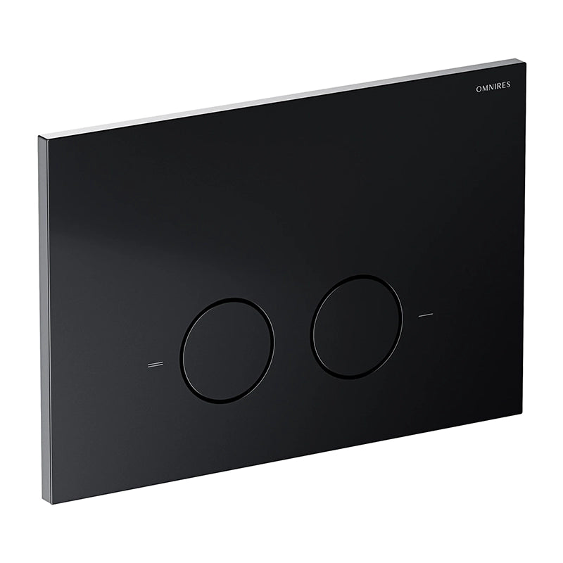 Omnires Eco Flush Set – Indbygningscisterne med Eksklusiv Steel-R45 Trykplade