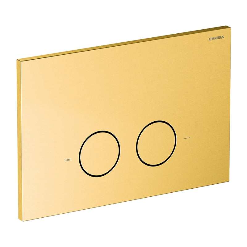 Omnires Eco Flush Set – Indbygningscisterne med Eksklusiv Steel-R45 Trykplade