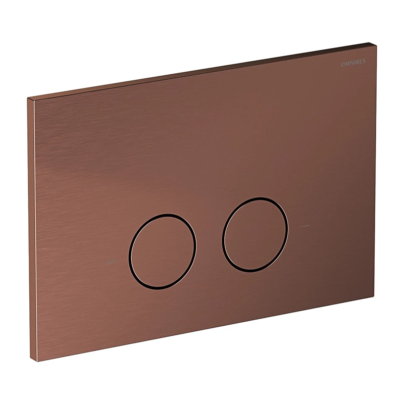 Omnires Eco Flush Set – Indbygningscisterne med Eksklusiv Steel-R45 Trykplade