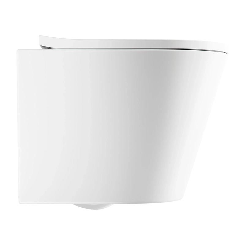 Omnires TAMPA Væghængt Toilet – Rimless m/Soft-Close, Mat Hvid