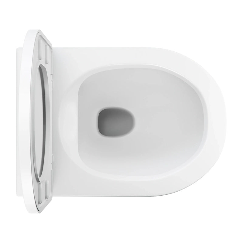 Omnires TAMPA Væghængt Toilet – Rimless m/Soft-Close, Mat Hvid