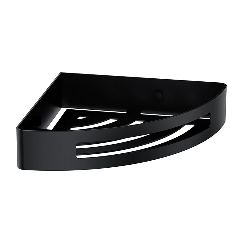 Omnires UNI Hjørne Brusenichekurv 21x21 cm – Mat Sort