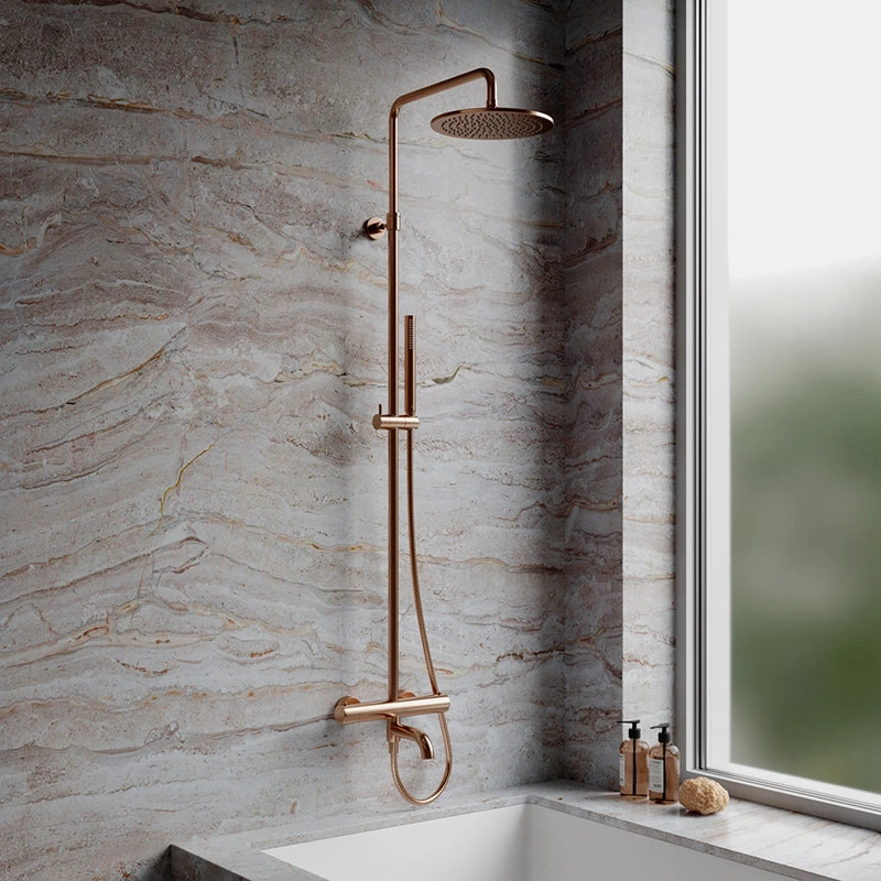 Omnires Y Termostat Brusesystem med Kartud – Minimalistisk Elegance