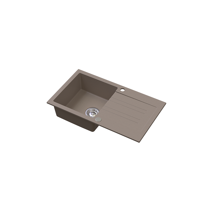 Homevello Pixel 77 – Rummelig Granitvask med Vendbart Design