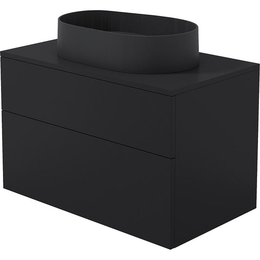 Prizma Baderumsmøbel med granit vask uden hanehul