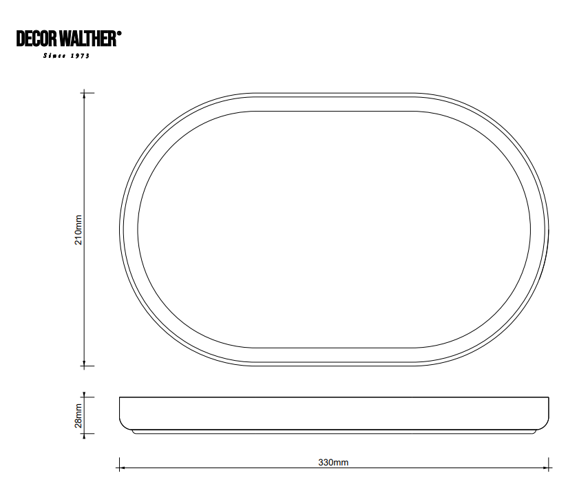 Decor Walther bakke – OF.LINE serien af Sebastian Herkner