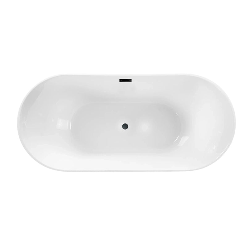 Balneo PARMA Fritstående Badekar | 170x72 cm | 6 Elegante Farver