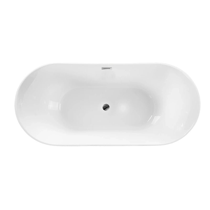 Balneo PARMA Fritstående Badekar | 170x72 cm | 6 Elegante Farver