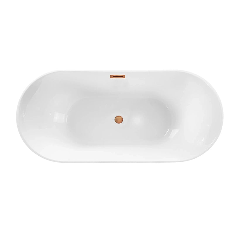 Balneo PARMA Fritstående Badekar | 170x72 cm | 6 Elegante Farver