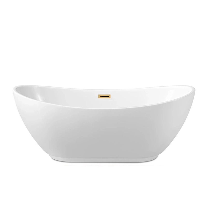 Balneo PARMA Fritstående Badekar | 170x72 cm | 6 Elegante Farver