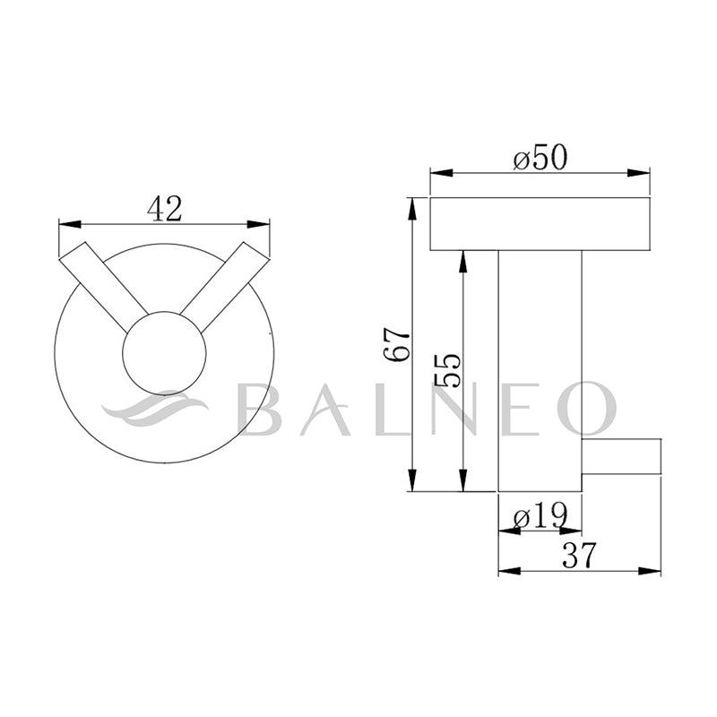 Balneo Qube Model 2 – Minimalistisk og praktisk dobbeltkrog