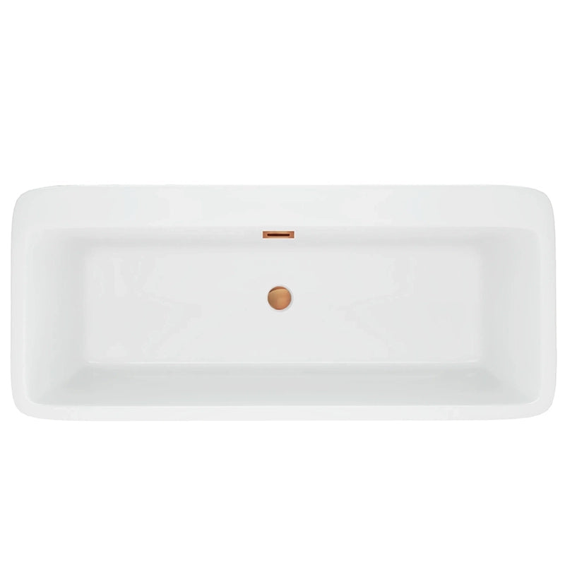 Balneo ROMA Fritstående Badekar – 170 x 80 cm i eksklusiv finish