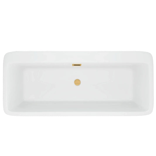 Balneo ROMA Fritstående Badekar – 170 x 80 cm i eksklusiv finish