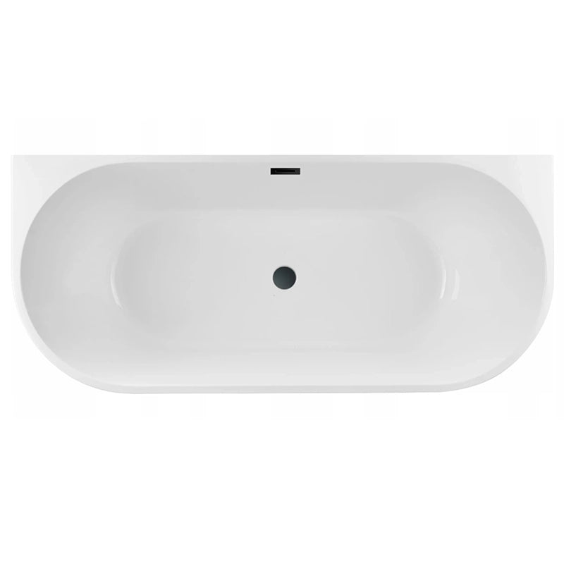 Balneo VIVA Back-to-Wall Badekar | 150x75 cm | 6 Afløbsfarver