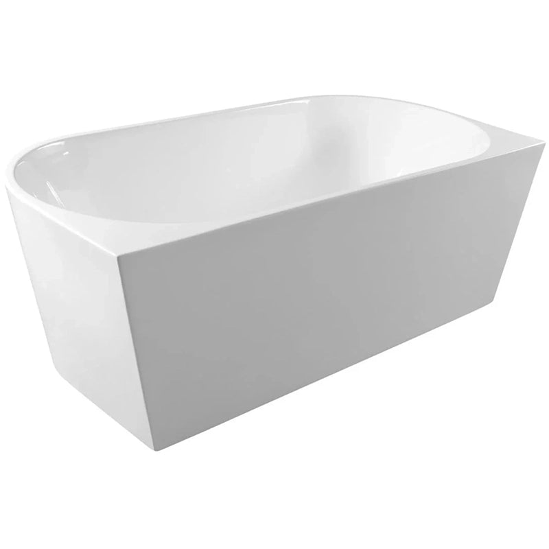 Balneo VIVA Back-to-Wall Badekar | 150x75 cm | 6 Afløbsfarver