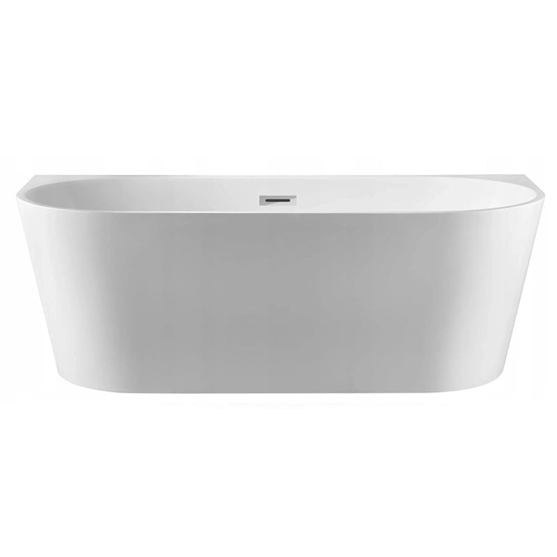 Balneo VIVA Back-to-Wall Badekar | 150x75 cm | 6 Afløbsfarver