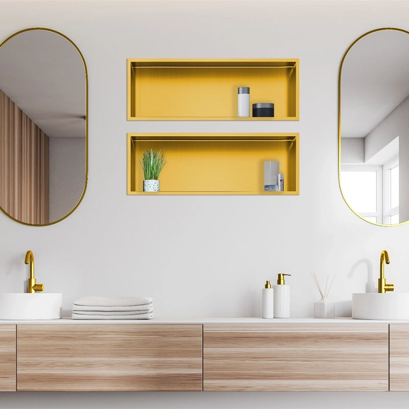 Balneo WALL-BOX ONE | Indbygningshylde 60x20x10 cm | 6 Farver