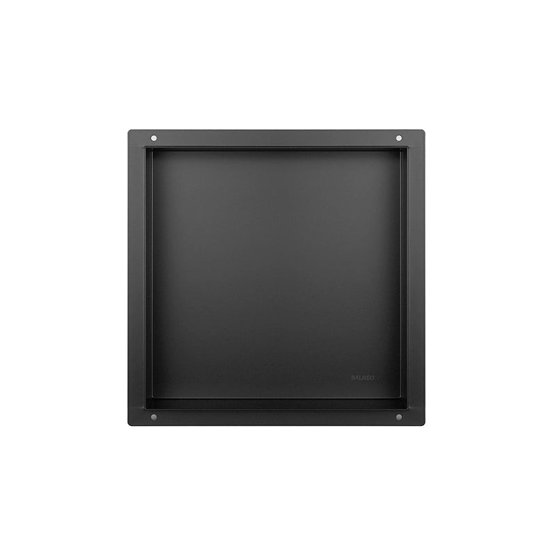 Balneo Wall-Box No Rim – Indbygningshylde uden synlig kant (30x30x10 cm)