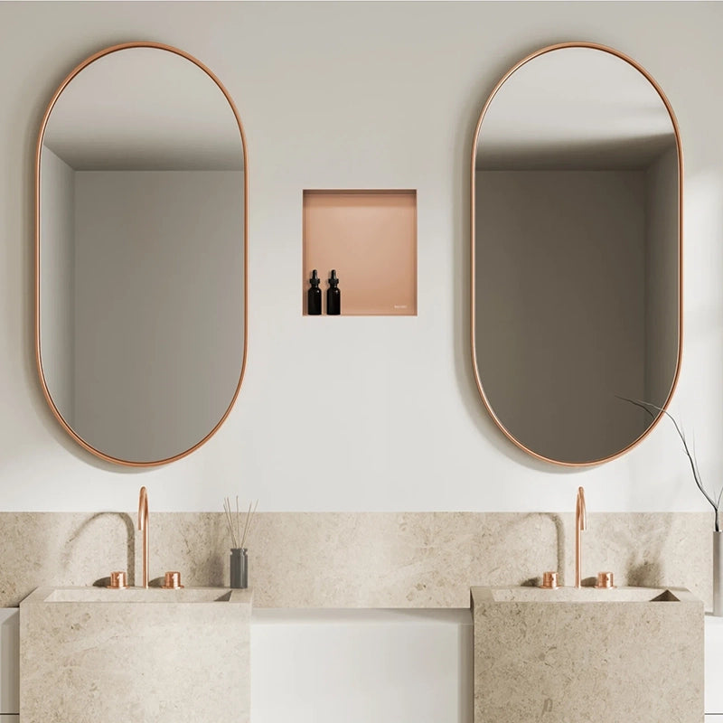Balneo Wall-Box No Rim – Indbygningshylde uden synlig kant (30x30x10 cm)