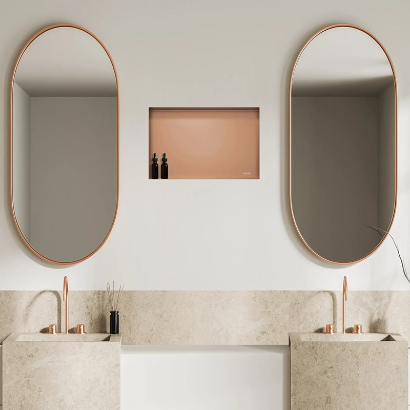 Balneo Wall-Box No Rim – Indbygningshylde uden synlig kant (90x30x10 cm)