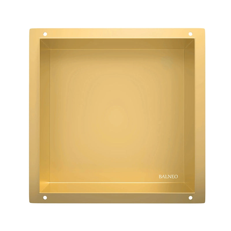 Balneo Wall-Box No Rim – Indbygningshylde uden synlig kant (30x30x10 cm)