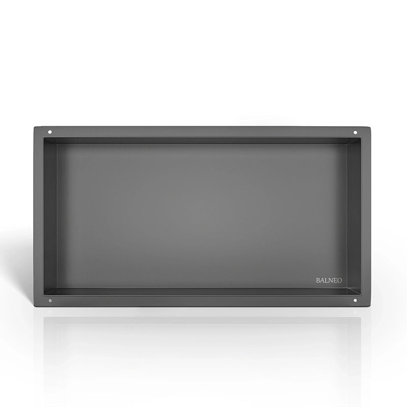 Balneo Wall-Box No Rim – Indbygningshylde uden synlig kant (60x30x10 cm)